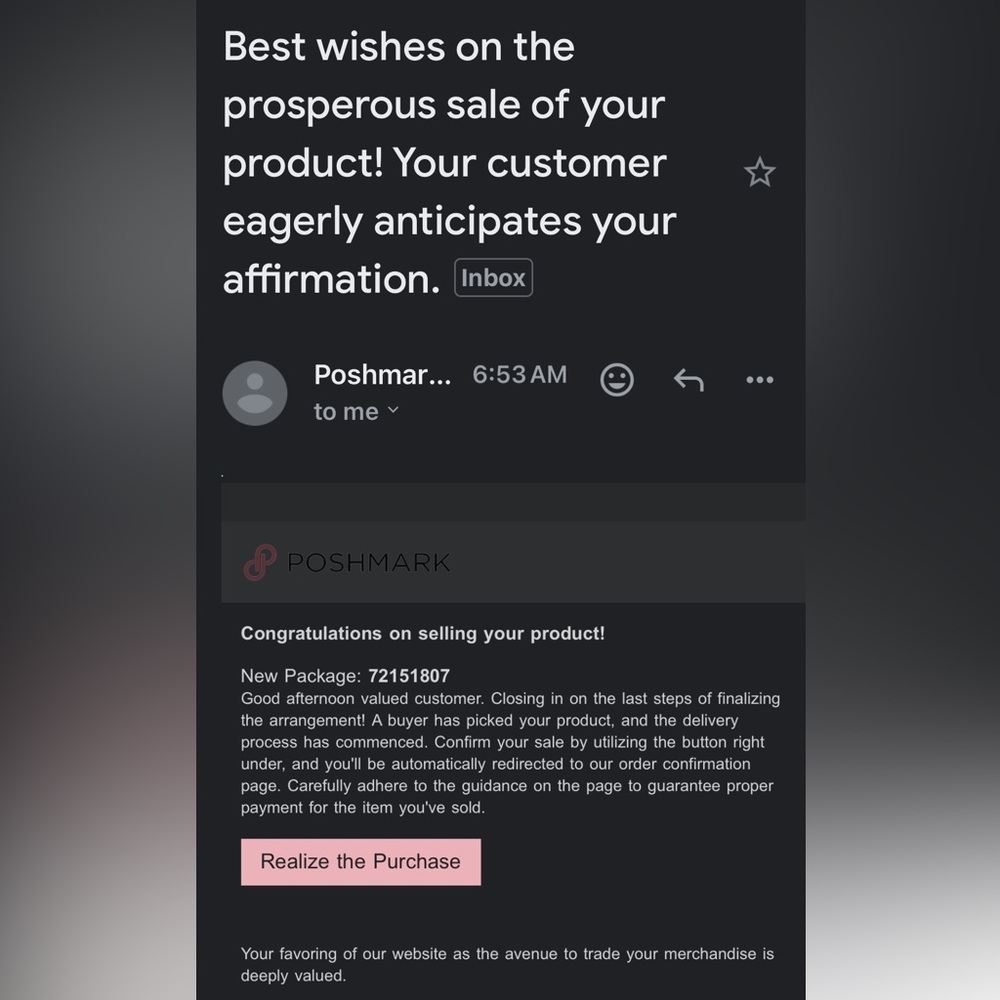 BEWARE POTENTIAL SCAMMER